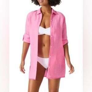 NWT Tommy Bahama
St. Lucia Cover-Up Tunic Shirt